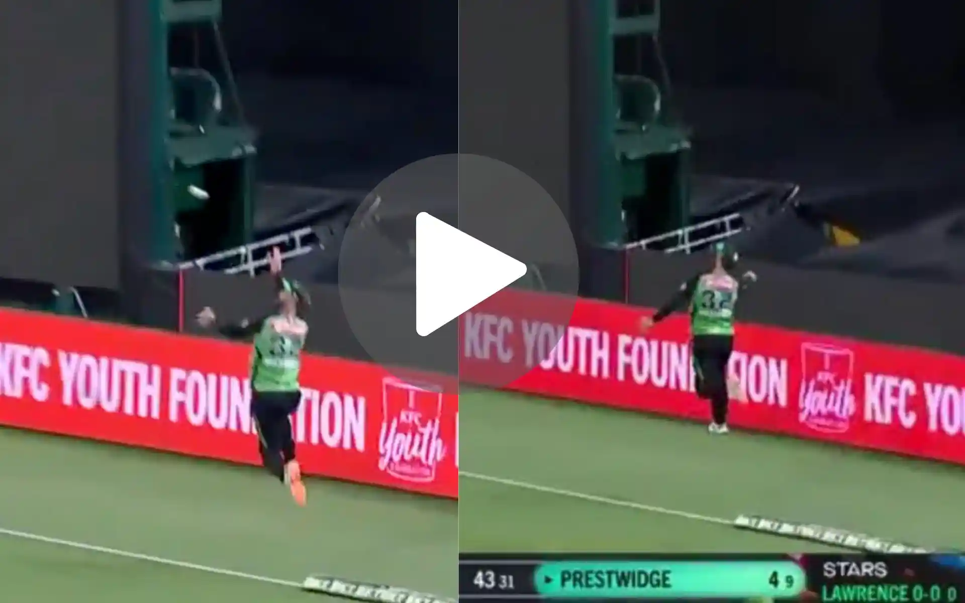 Best Catch In History! Glenn Maxwell Takes A Screamer Vs Brisbane Heat In BBL